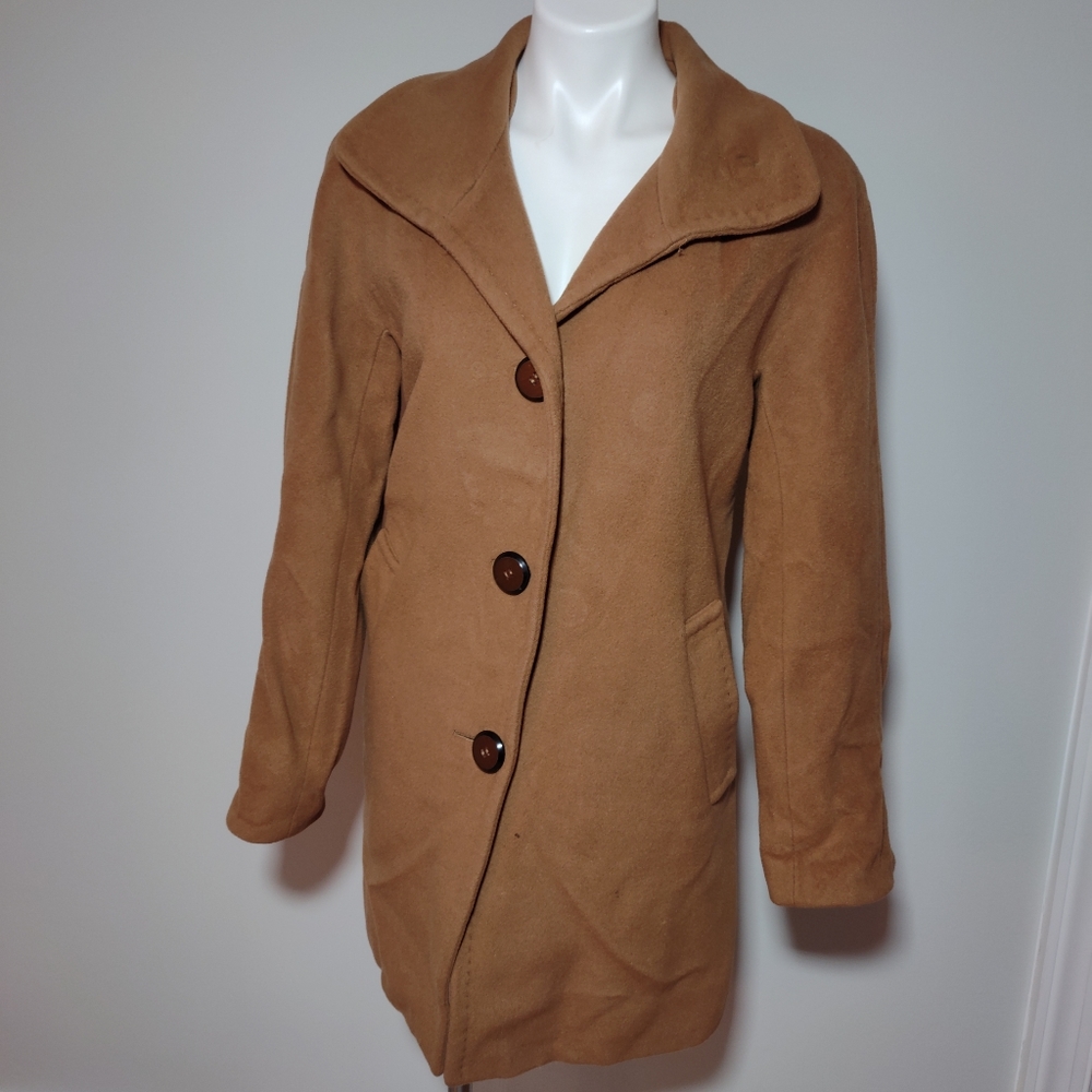 Vintage Ellen Tracy Wool blend pea coat